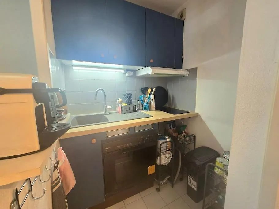 Apartment Frejus Plage Paradis T1 Cabine Clim Terrasse Wi-Fi